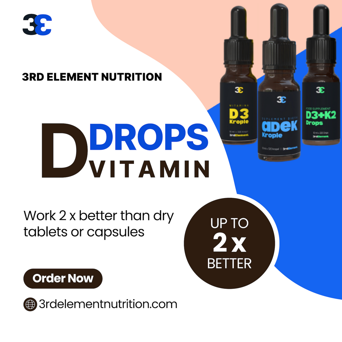 Why Vitamin D Drops Work Better – The Science Behind Liquid Vitamins D3, K2 and ADEK