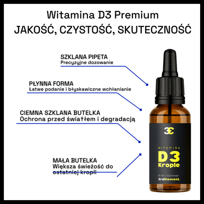 Vitamin D3 Drops – Natural Support for Immunity, Bones and Muscles