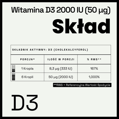 Vitamin D3 Drops – Natural Support for Immunity, Bones and Muscles