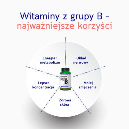 Vitamin B Complex – 60 capsules
