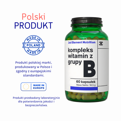 Vitamin B Complex – 60 capsules