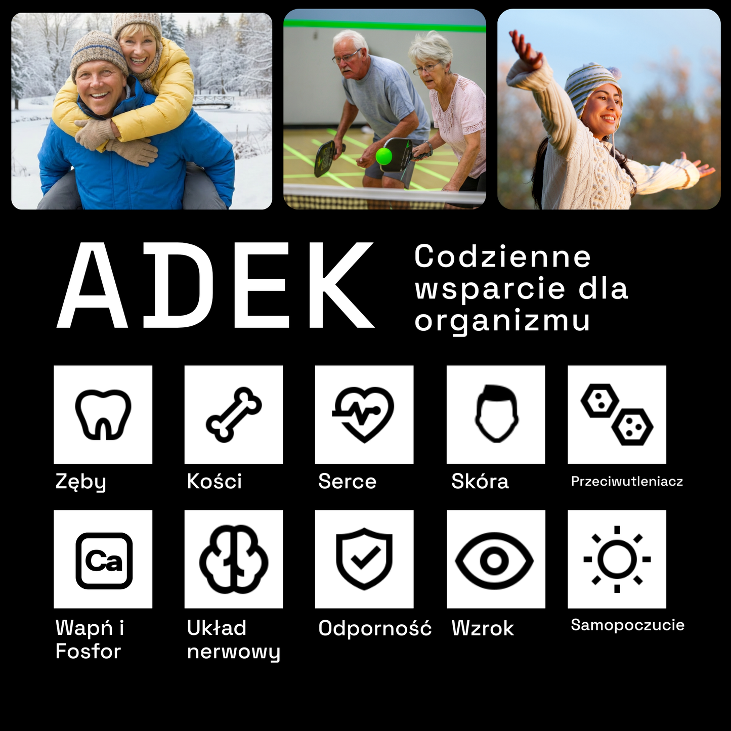 ADEK Vitamins Food Supplement Drops – Vitamins A, D, E and K – 10 ml