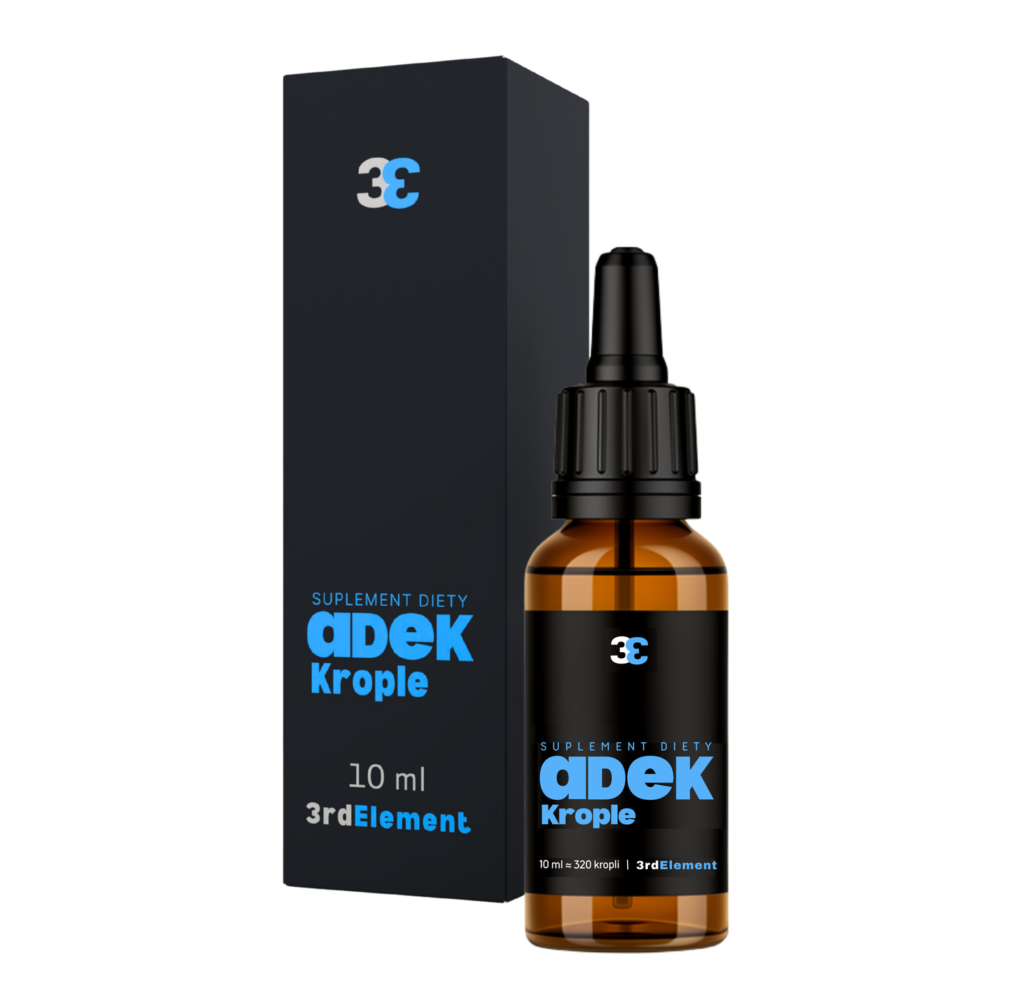 ADEK Vitamins Food Supplement Drops – Vitamins A, D, E and K – 10 ml