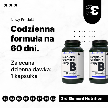 Vitamin B Complex – 60 capsules