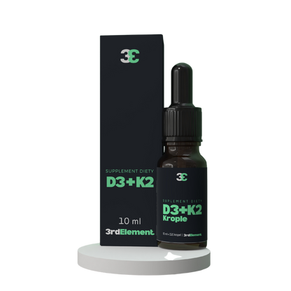 Vitamin D3 K2 Drops – 10 ml Synergy for Bones, Heart & Immunity