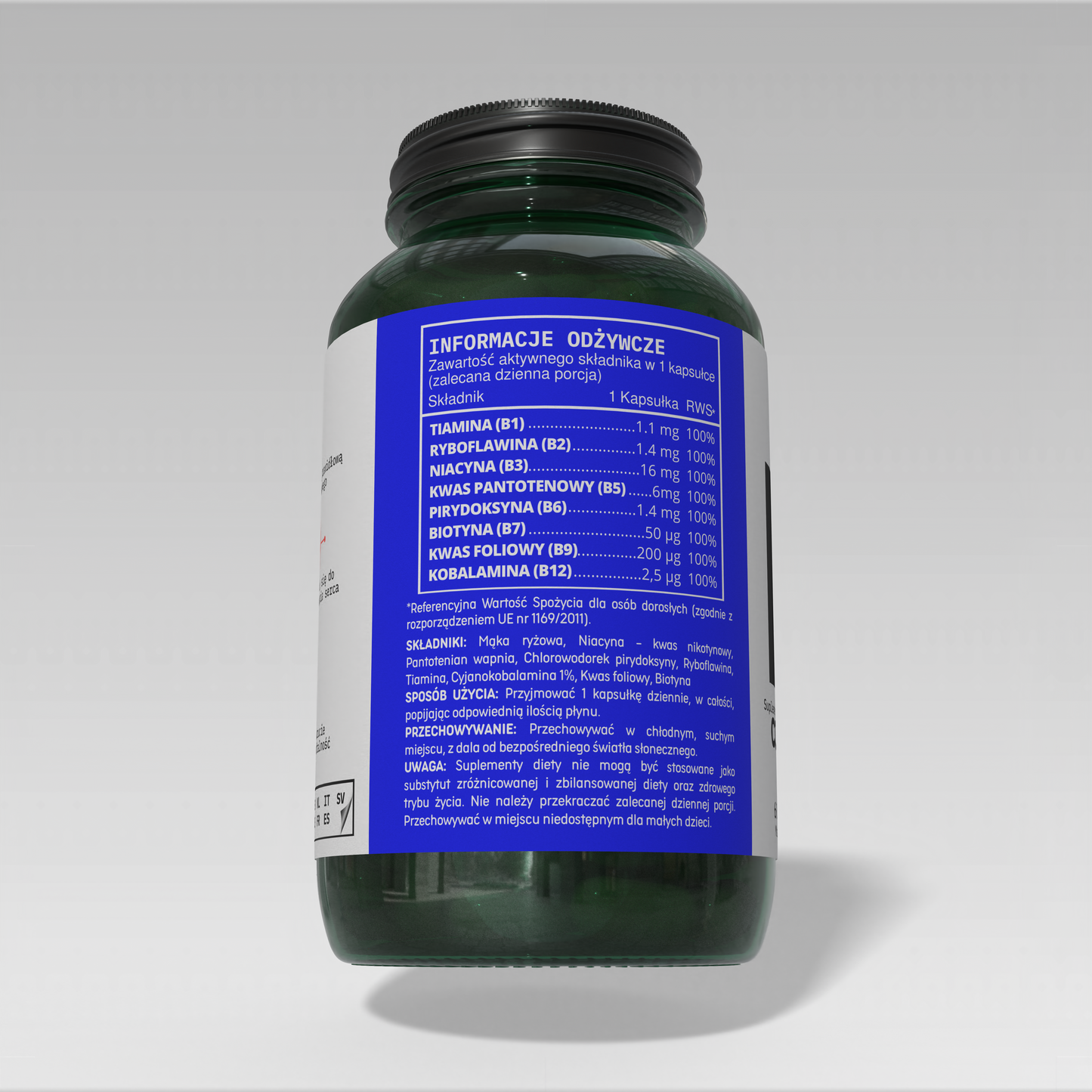 Vitamin B Complex – 60 capsules