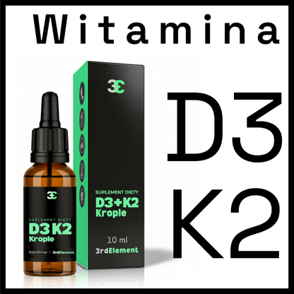 Vitamin D3 + K2 Drops – Natural Synergy for Strong Bones, Heart and Immunity